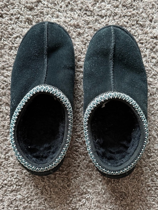 UGG Shoes - UGG Tasman Slippers Black Mens 5 Womens 6.5